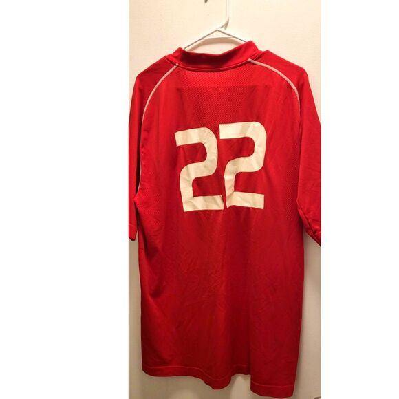Vintage NIKE Soccer Jersey Park City S.C. 1994 Red Size XL - Picture 2 of 5